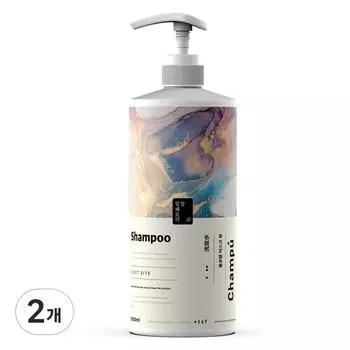 Парфюмированный шампунь Daily Factory Nature Premium с цветочно-мускусным ароматом, 2 шт., 1 л