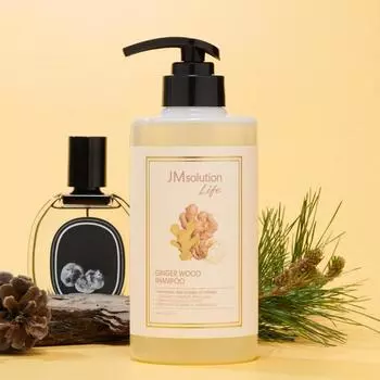 Парфюмированный шампунь для волос JM Solution Life Ginger Wood 500 мл, 3 шт.