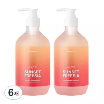 Парфюмированный шампунь для волос Julie Mi Sunset Freesia, 500 мл, 6 шт.