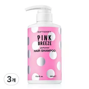 Парфюмированный шампунь Duft & Doft Pink Breeze, 500 мл, 3 шт.
