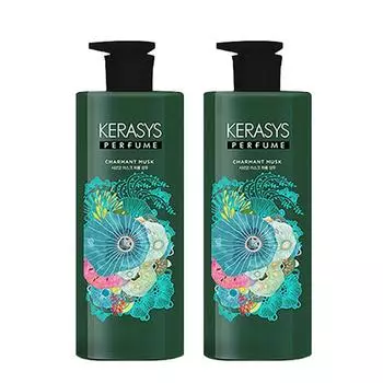 Парфюмированный шампунь Kerasys Charmant Musk, 600 мл, 2 шт.