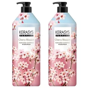 Парфюмированный шампунь Kerasys Cherry Blossom, 1 л, 2 шт.