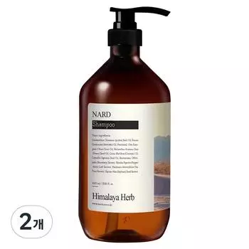 Парфюмированный шампунь Nard Refresh со свежим ароматом лаванды, 1 л, 2 шт.
