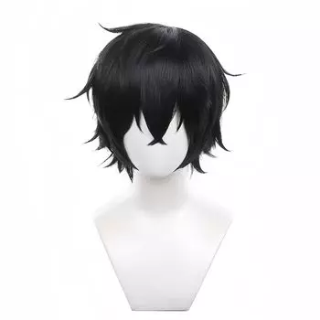 Парик для косплея Persona 5 Парик Ren Amamiya Persona5 Парик Ren Amamiya Yu Термостойкий парик Парик для аниме Маскировка костюма Парик для ежедневных съемок Хэллоуин Культура