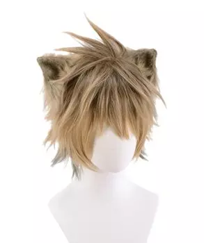 Парик для косплея Ruggie Bucchi с костюмом животного Special Net и расческой Halloween Brown Ears, аксессуары, в комплекте, костюм, коричневый