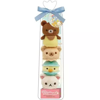 Парк развлечений Rilakkuma Weird Parfait Tower Plush Set MF63901