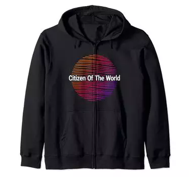 Парка Citizen Of The World Global Citizen Classic Circle Linear Zip чёрный