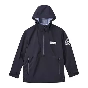 Парка Jackson Durable Water Repellent Half Zip, черная, размер S чёрный