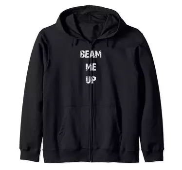 Парка на молнии Beam Me Up чёрный