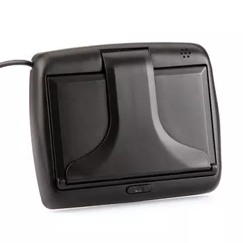 Парковка CCD HD 2.4GHZ беспроводной передатчик автомобильная камера заднего вида с монитором ЖК-дисплей резервное копирование заднего вида ночное видение серебряный