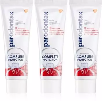 Parodontax Complete Protection Whitening dentifrice blanchissant au fluor TU прозрачный