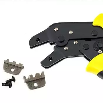 Paron Insulated Terminals 4 Types Mold Wire Crimper Jaw Ferrule Die Crimping Pliers Accessory Tool 2546 JX-1601-01/08 4 X 4 X 2