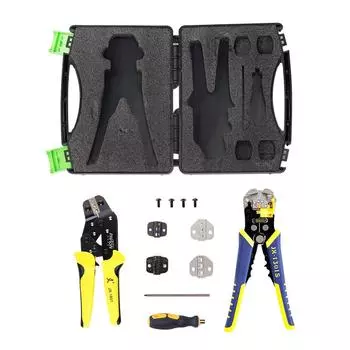 PARON Professional Wire Crimpers Многофункциональные инженерные клещи для обжима клемм с храповым механизмом