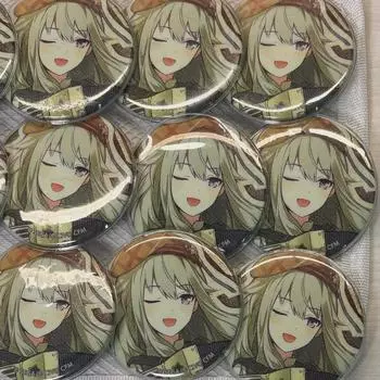 Партия) Значок круглой банки Fseka Kusanagi Nene 88 Delicacy Suod Detective