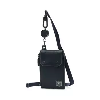 Pass Case HABIT SHOULDER SERIES WATER PROOF JES LEATHER PASS CASE Pass Case NAVY Navy [Assobu]