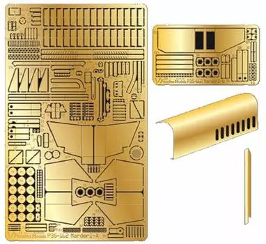 Passion Model Murder I Etching Set Plastic Model Parts 1/35 P35-162