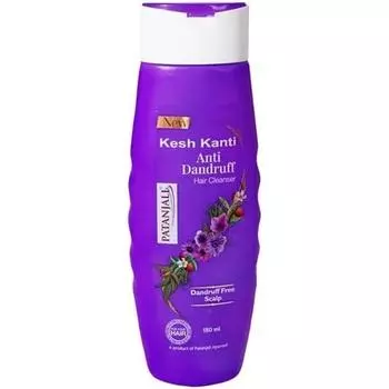 Patanjali Kesh Kanti Очищающий шампунь для волос против перхоти, 180 мл