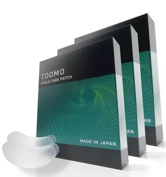patch for hyaluronic acid eye eye Hyalocare patch TOOMO 18 [Needle men] Men s patch, care, pack, (9 doses, pieces)