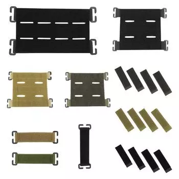 Патч-панель Molle, палочка для значка, патч-доска для одежды, аксессуары, сумка, жилет, рюкзак, крючок Molle, нейлоновая лента, дисплей для идентификационной бирки Style E
