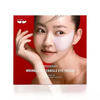 Патчи для глаз Meditherapy Wrinkle Fit Tangle Eye Patch 1 коробка (4 порции), 8 шт., 1 шт.