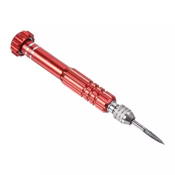 PATIKIL Badminton Grommet Remover Stainless Steel Racket Grommet Nail Cone Badminton Racket Tool Accessories Red красный