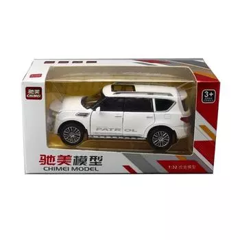 Patrol Alloy Simulation Suv Sedan Model Toy With Sound And Light Function