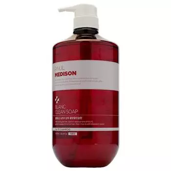 PAUL MEDISON Nutri Shampoo Blanc Clean Soap Парфюмированный шампунь для волос с ароматом цветочного мыла 1077мл