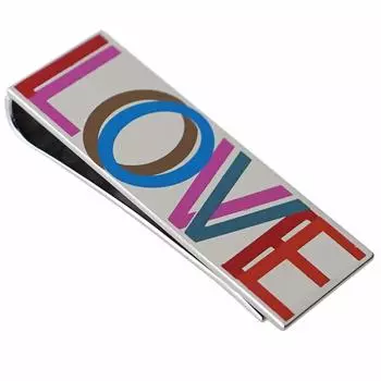 Paul Smith Money Clip LOVE Silver MONE FLOVE 1A [Item]
