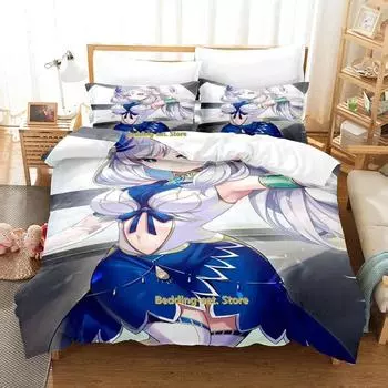 Pavolia Reine Bedding Set Single Twin Full Queen King Size Bed Set Adult Kid Bedroom Duvetcover Sets Anime parure de lit Bed 70x133cm 2pcs