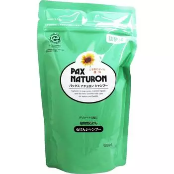 Pax Naturon shampoo refill 500ml 4 pieces [Set product]