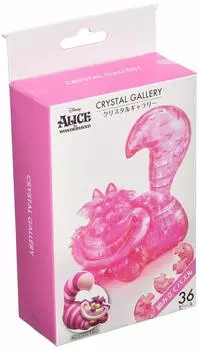 Пазл 36 частей Crystal Gallery Алиса в стране чудес Чеширский кот [3D пазл]