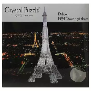 Пазл 3D Crystal Eiffel Tower 96 шт. (черный)