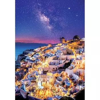 Пазл Alok Starry Night Santorini Jigsaw Puzzle AL3015, популярные корейские головоломки