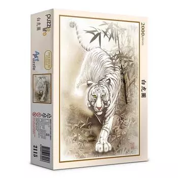 Пазл Baekhodo PL2115, разные цвета, 2000 деталей Пазл, Детские игры, Развивающие игрушки