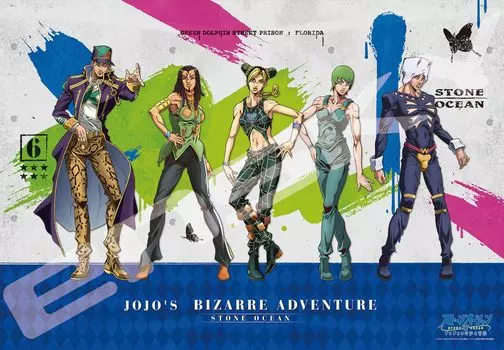 Пазл Bizarre Adventure Stone Ocean 1000 деталей JoJo s (1000Т-303)
