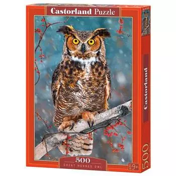 Пазл Castorland Classic 500шт. (Рогатая сова)