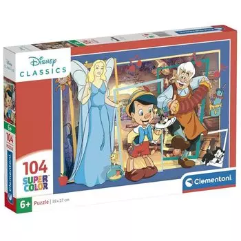 Пазл Clementoni Disney Pinocchio 104 элемента 38 см x 27 см 7560 [Товар]