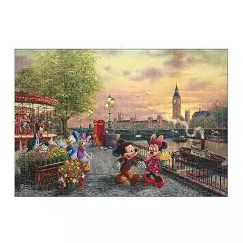 Пазл из 1000 деталей Disney Микки и Минни в Лондоне (51х73,5см)