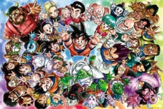 Пазл Ensky 1000 деталей Dragon Ball Z Поднимите настроение (50x75cm) 1000-337 разноцветный