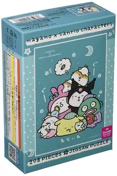 Пазл Ensky 208 элементов Персонажи Nagano x Sanrio Сонный 208-086