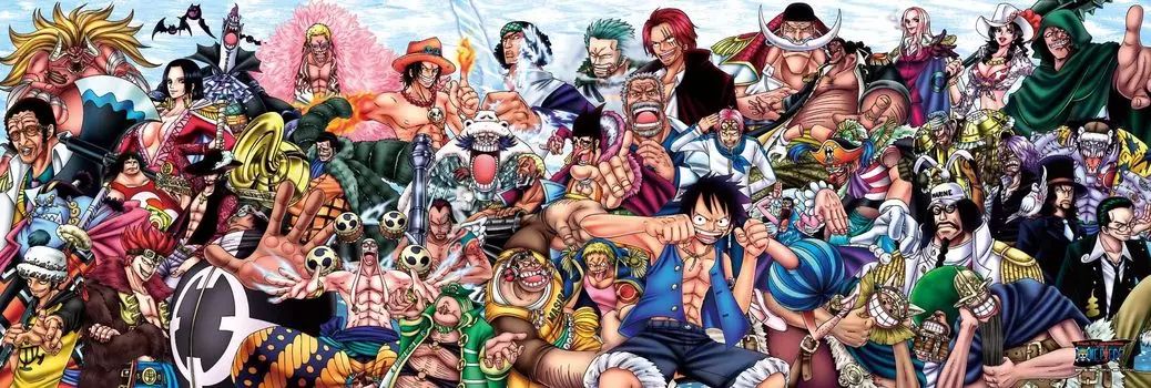 Пазл Ensky из 950 деталей One Piece Chronicles (34x102см)