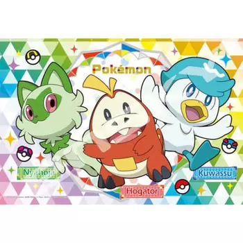 Пазл ENSKY Pokemon Nyaoha Hogeta Kwassu 26 x 38 см Ghibli 108, большой пазл 108-L784