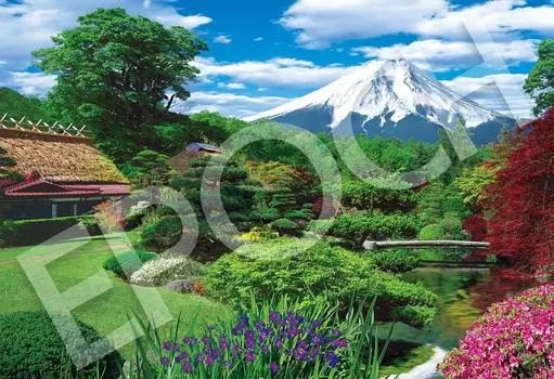 Пазл Epoch 1053 Piece, Fuji, вид с Oshino Super Small Piece x (26 38см)