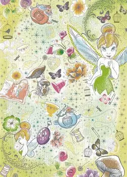 Пазл Epoch 500 элементов Tinkerbell Twinkle Twinkle [Украшение головоломки] (38х53см)