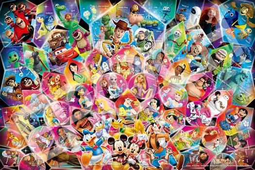 Пазл EPOCH из 1000 деталей, пазл Disney, украшение, коллаж, мерцание звезд (50 х 75 см) 97-702 с клеем и шпателем с оценочным талоном EPOCH