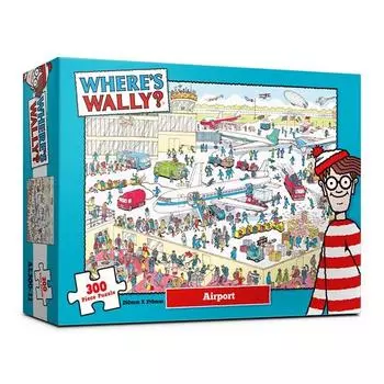 Пазл Find Alok Wally Airport AL300-11, разные цвета, 300 деталей. Пазл, детские игры, развивающие игрушки