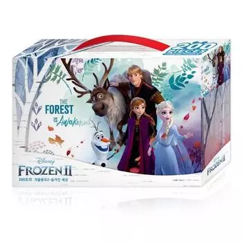 Пазл Frozen 2 Hidden World D-K200-009, 200 деталей, разные цвета Пазл, Детские игры, Развивающие игрушки