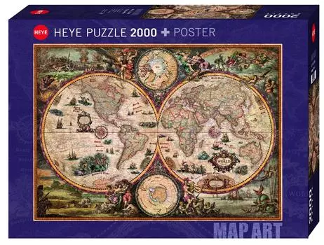 Пазл HEYE 29666 Rajko Vintage World Zigic (2000 штук)
