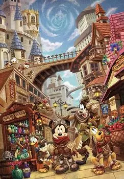 Пазл из 1000 деталей Disney Another World Начало x ~Приключение~ (51 73,5см)