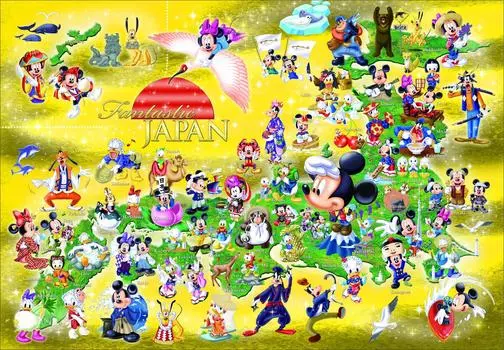 Пазл из 1000 деталей Disney Fantastic Japan (51х73,5см)